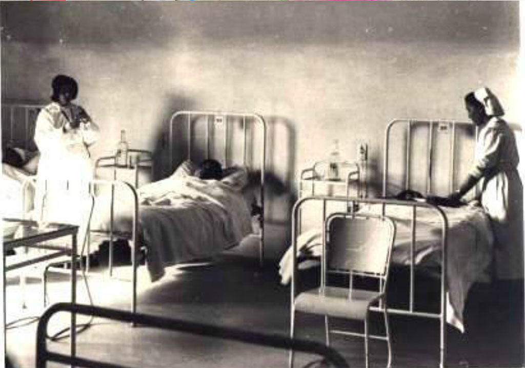 Ospedale 1943/45 - Scuola Madre Camilla Gritti a Carbonia